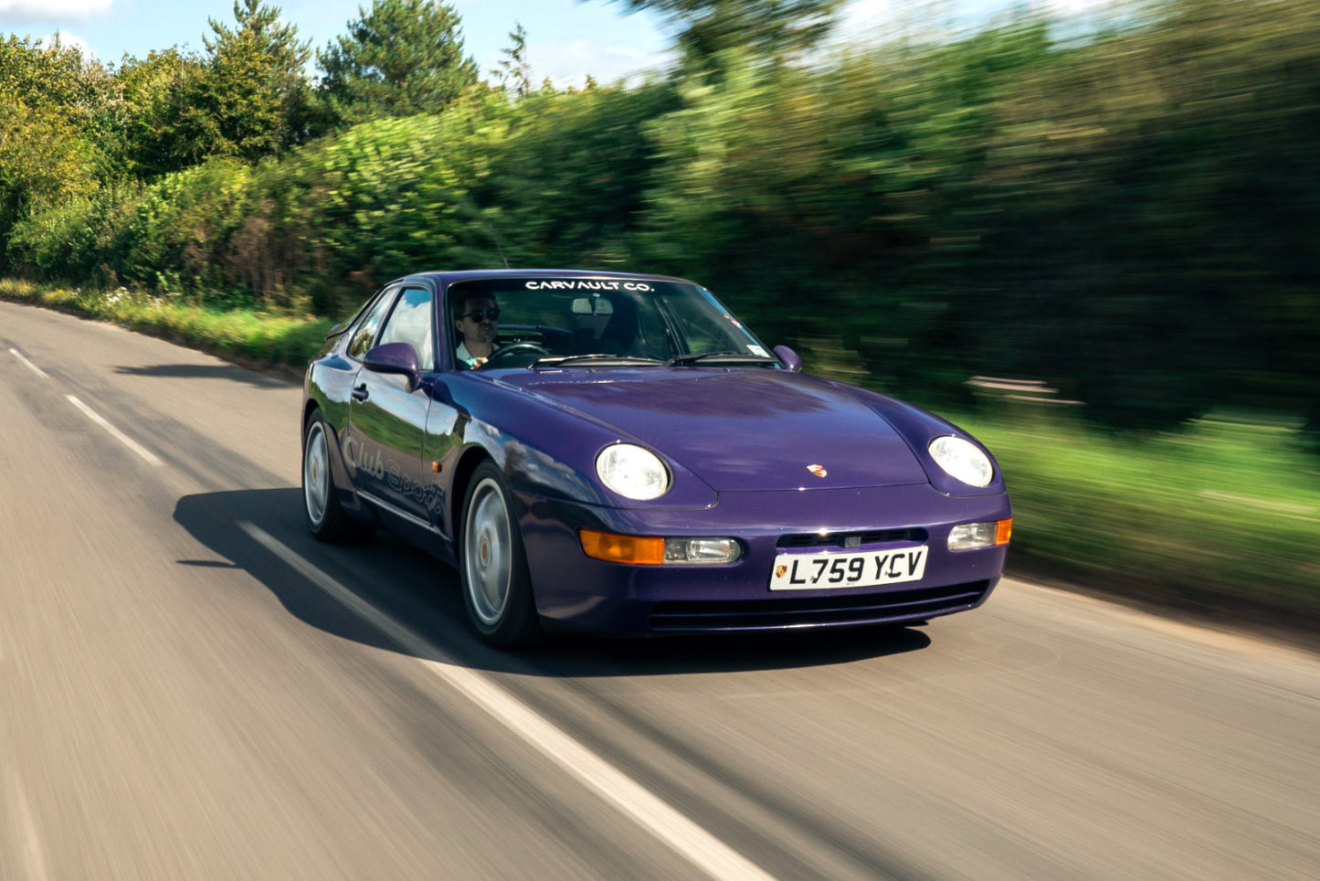 1994 Porsche 968 Clubsport - Amaranth Violet