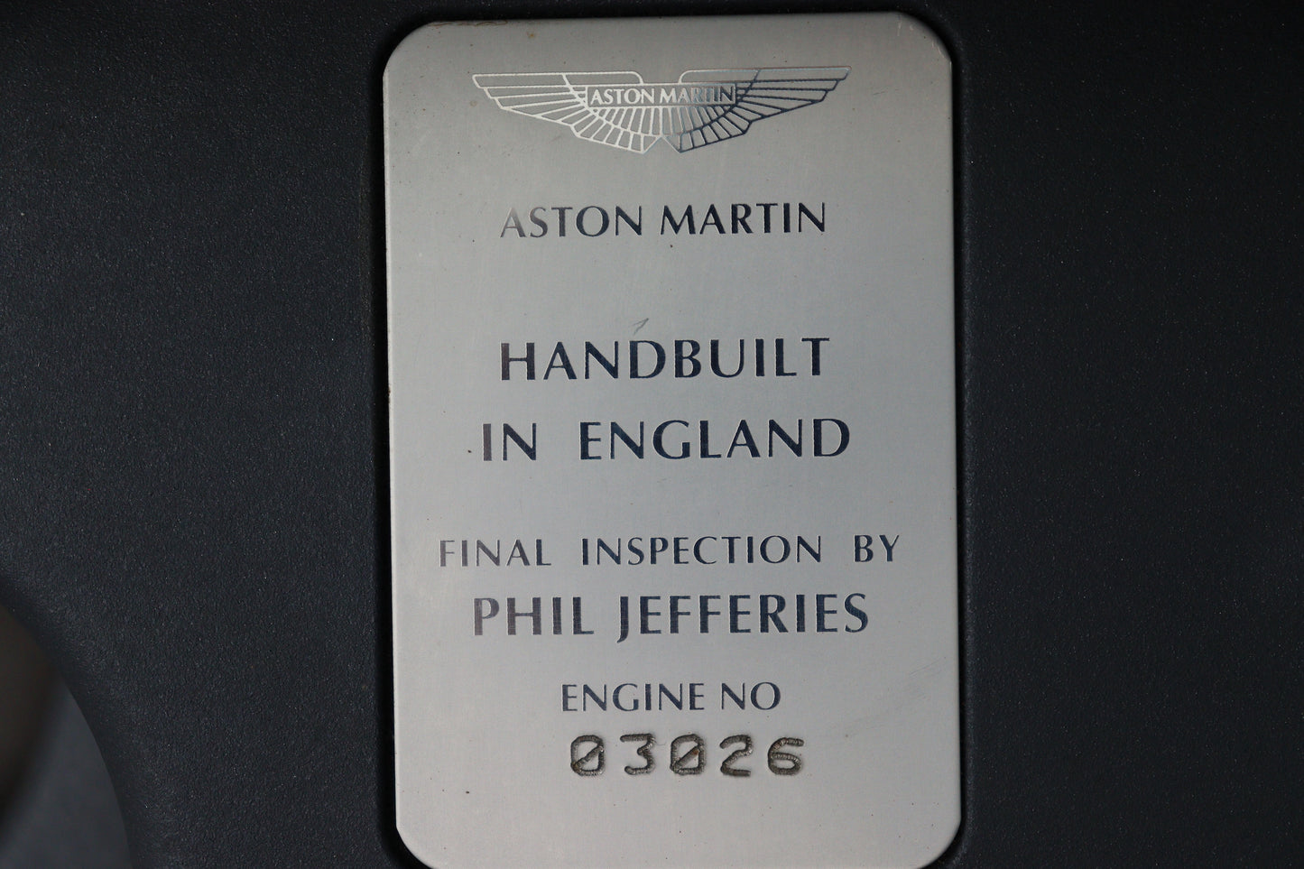 2002 Aston Martin DB7 Vantage - Manual
