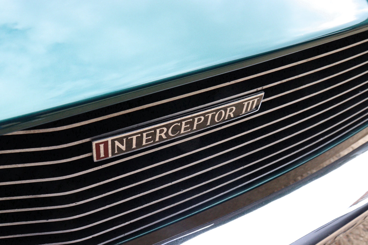 1973 Jensen Interceptor III - 7.2 litre V8